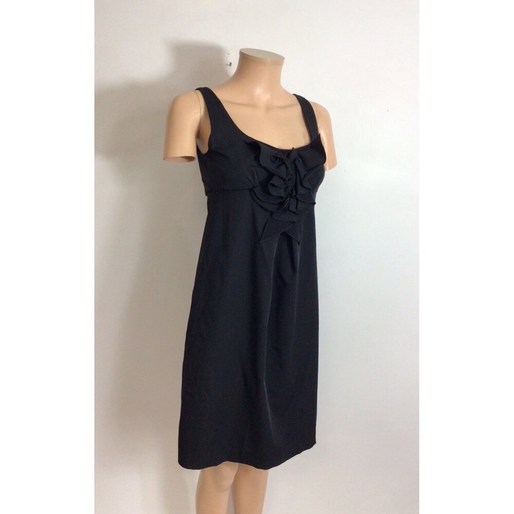 Diane Von Furstenberg Black Cocktail Dress Womens 2